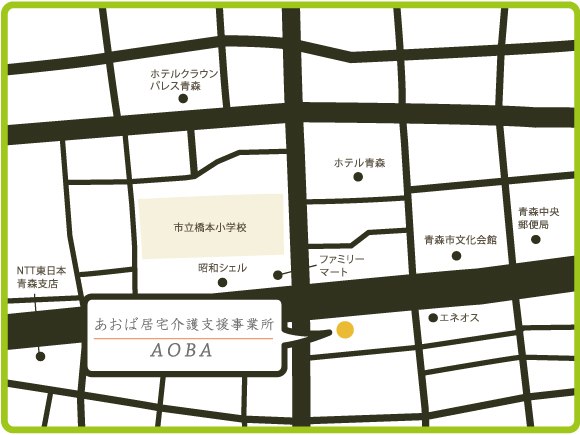 あおば周辺地図