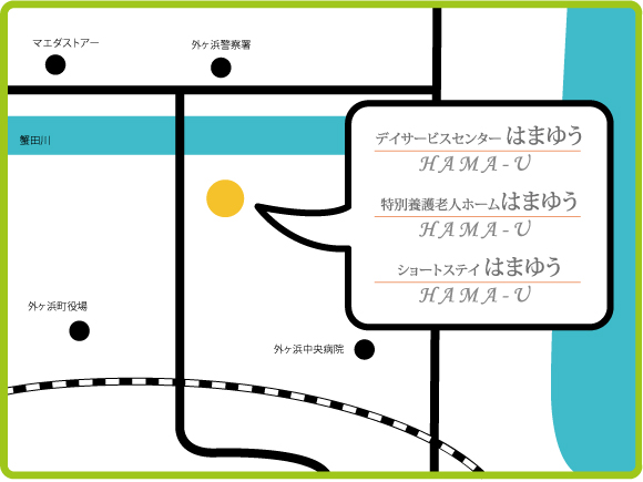 はまゆう周辺地図